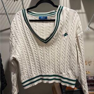 Prince Pickleball Cable Knit Sweater (Large)